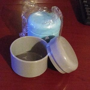 Set of 2 jars/containers